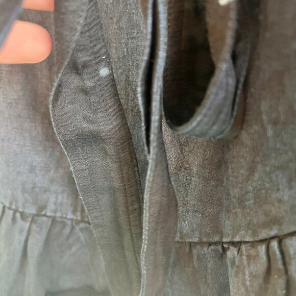 Free People FP One Sz 2 Mini Skirt Raw Edge Steampunk Victorian Ruffle - Picture 2 of 8